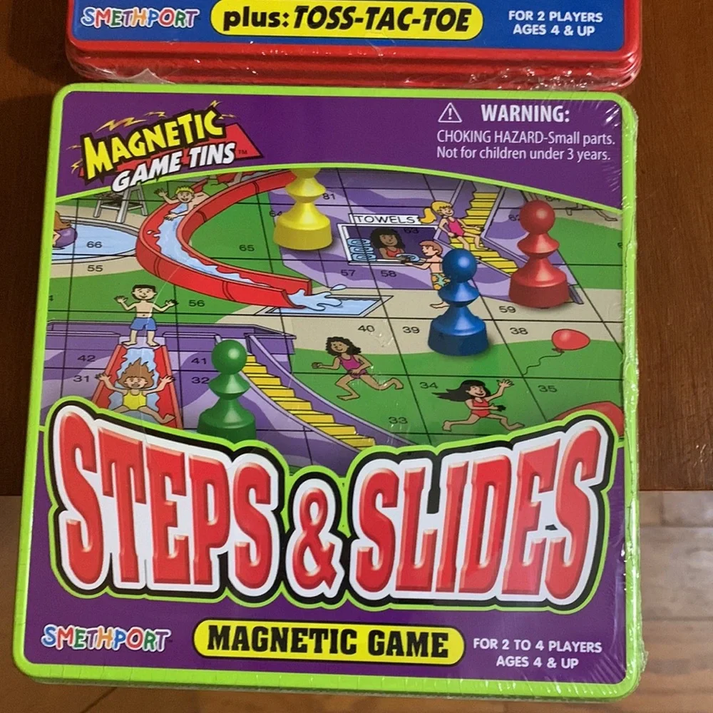 🆕 SMETHPORT TOYS- MAGNETIC 🧲 GAMES- GREAT FOR TRAVEL